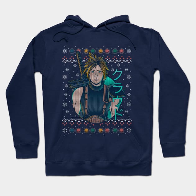 Soldier 1st Class Christmas Hoodie by Alundrart